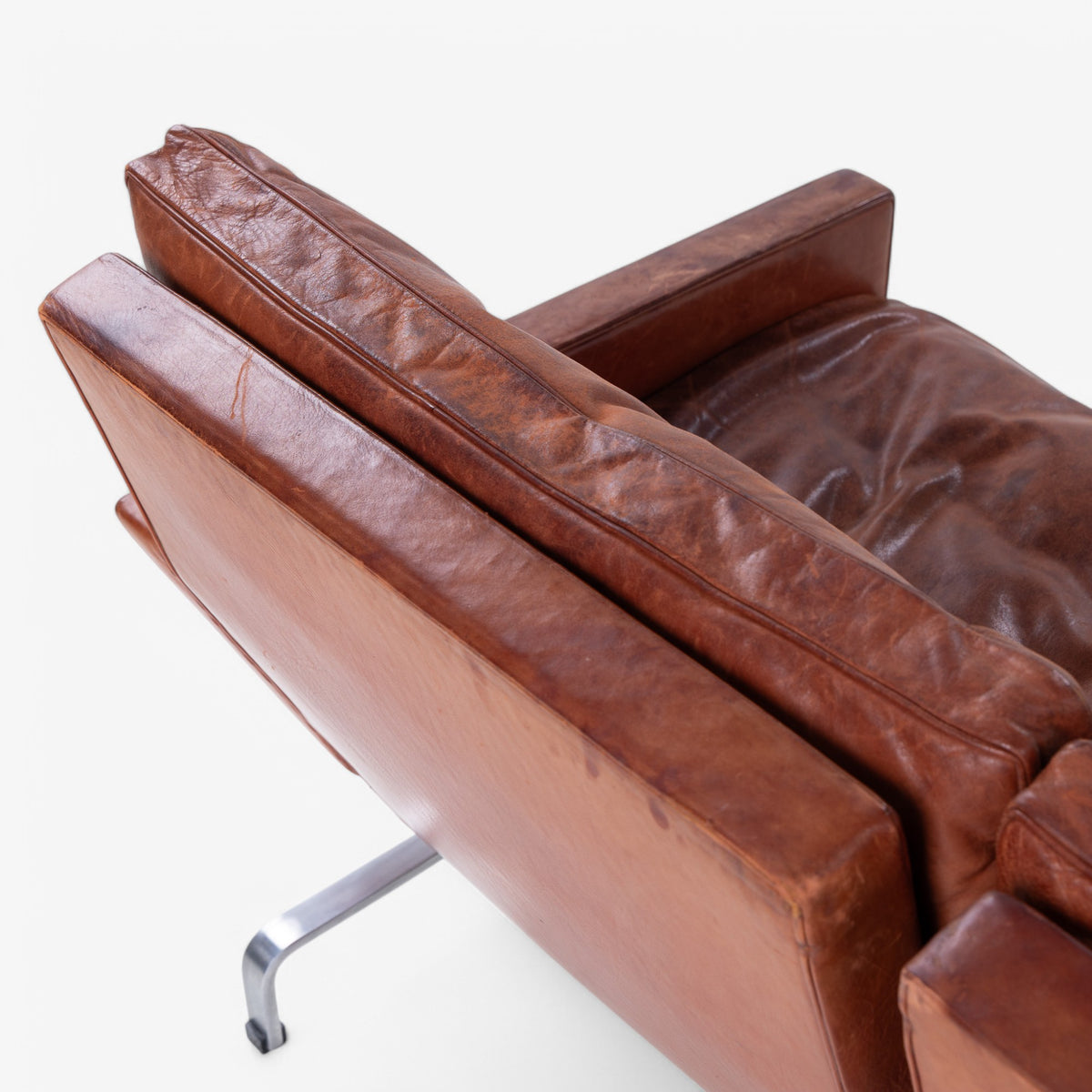 PK 31/3 - 3 seater sofa in original leather