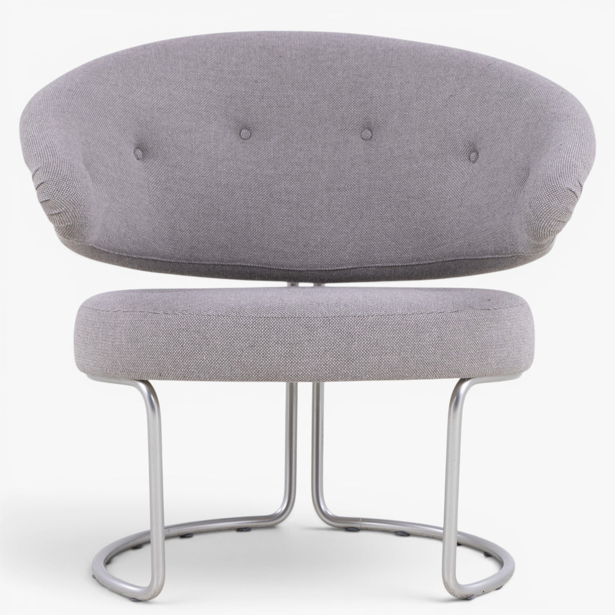 Easy chair in aluminium