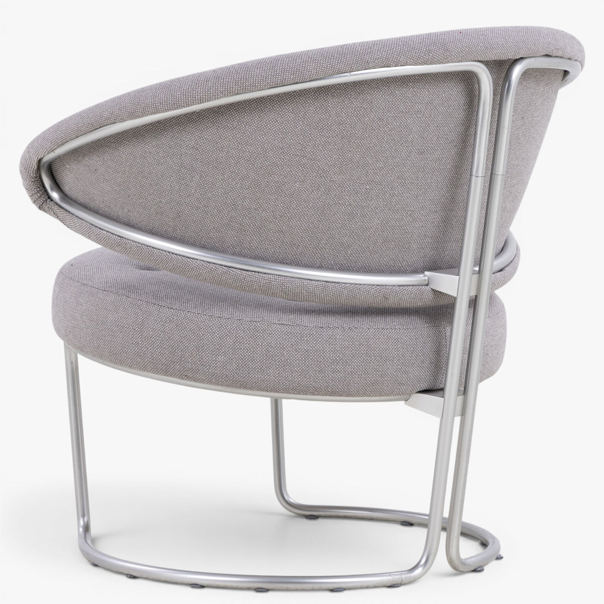 Easy chair in aluminium