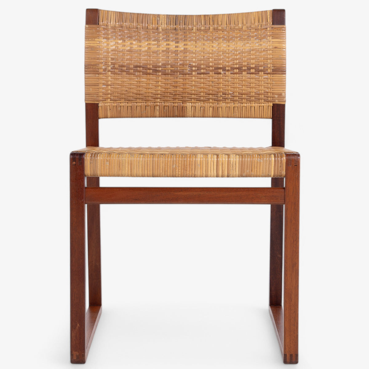 BM 61 - Dining chair in mahogany