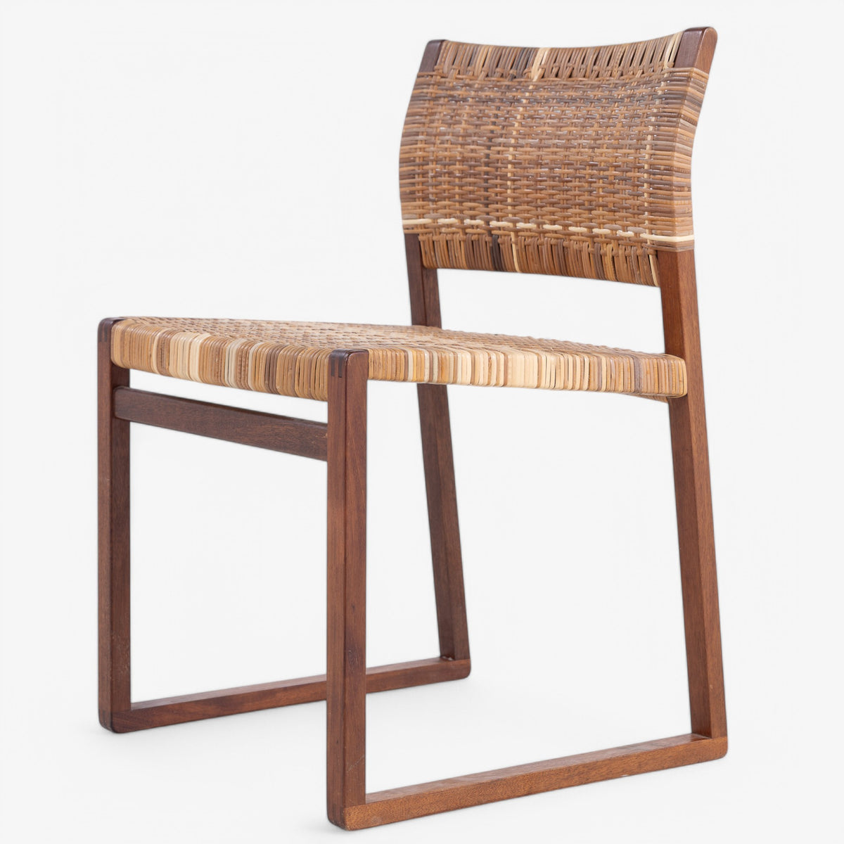 BM 61 - Dining chair in mahogany