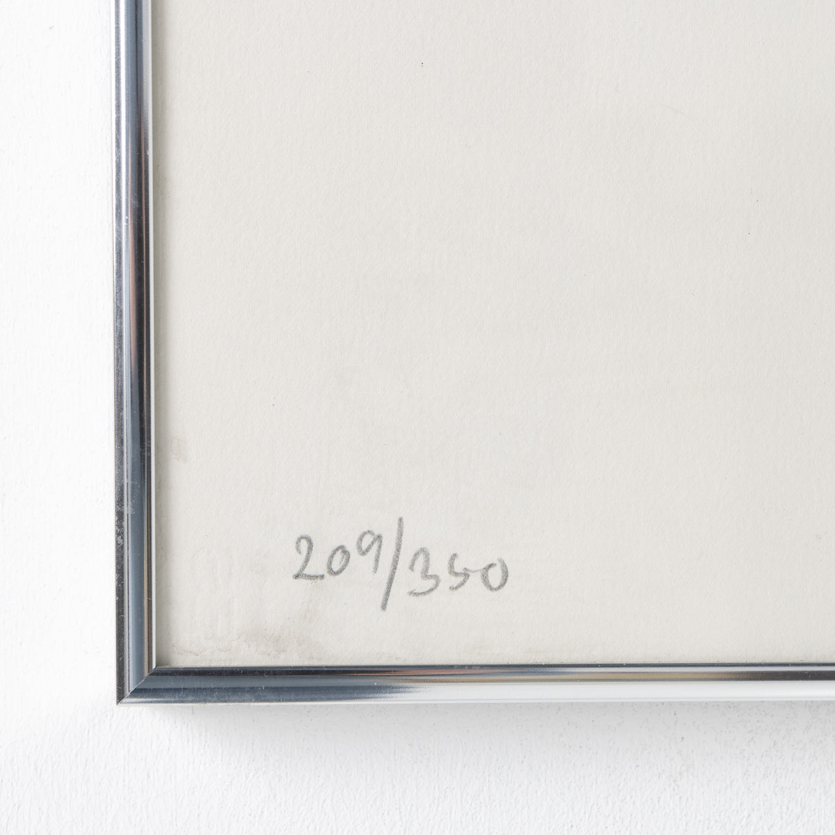 Lithograph in frame