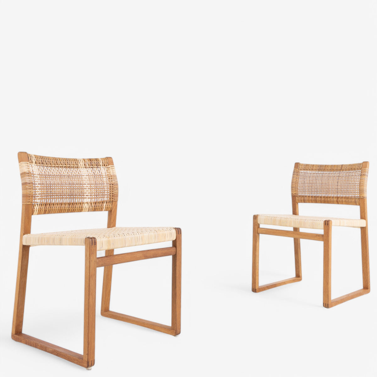 BM 61 - Dining chair in oak
