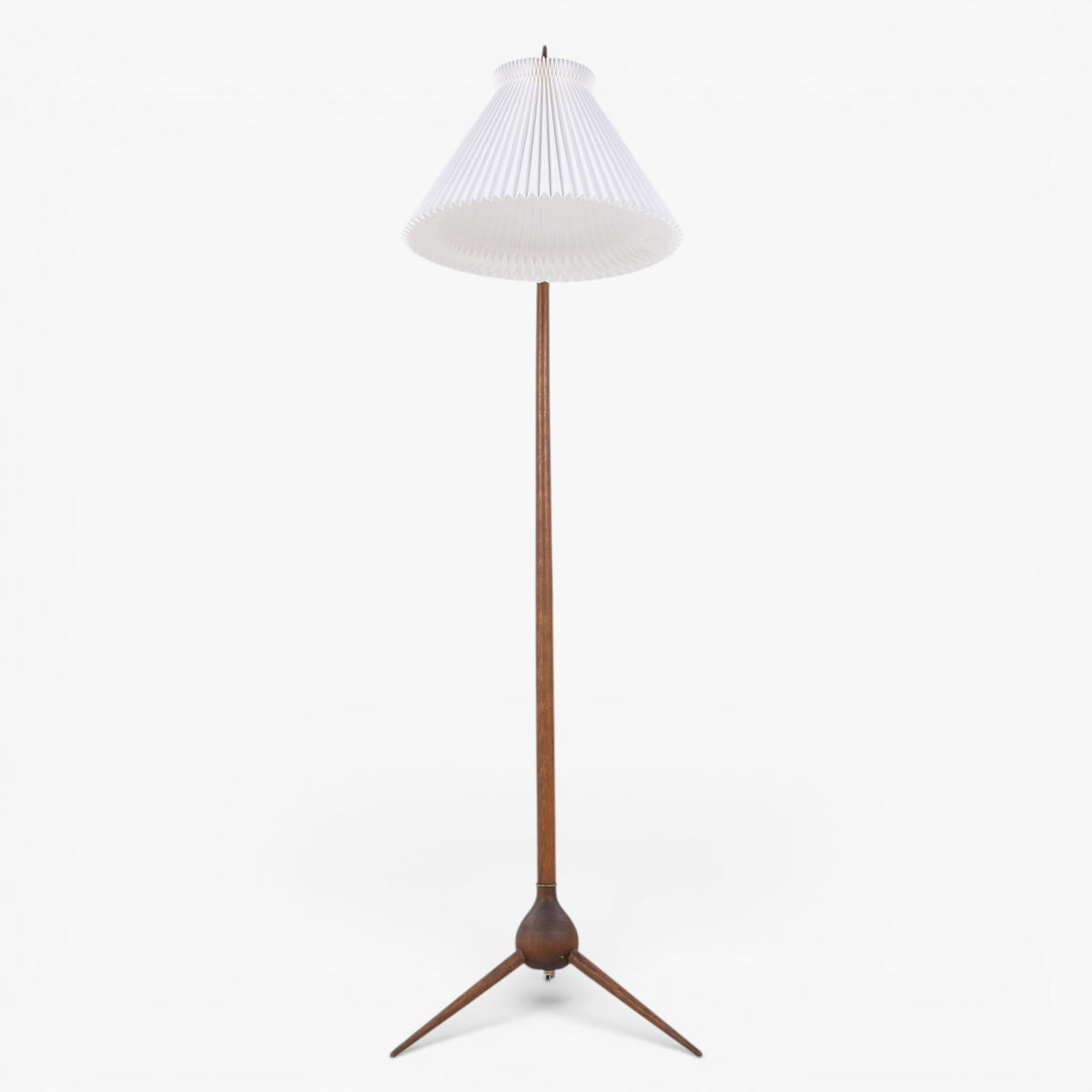 Floor lamp in beech