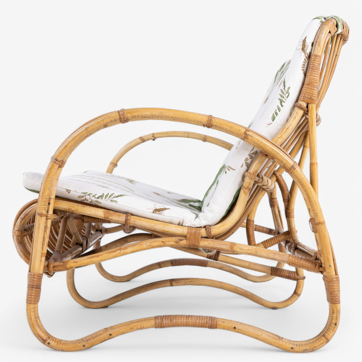 Bamboo wicker sofa