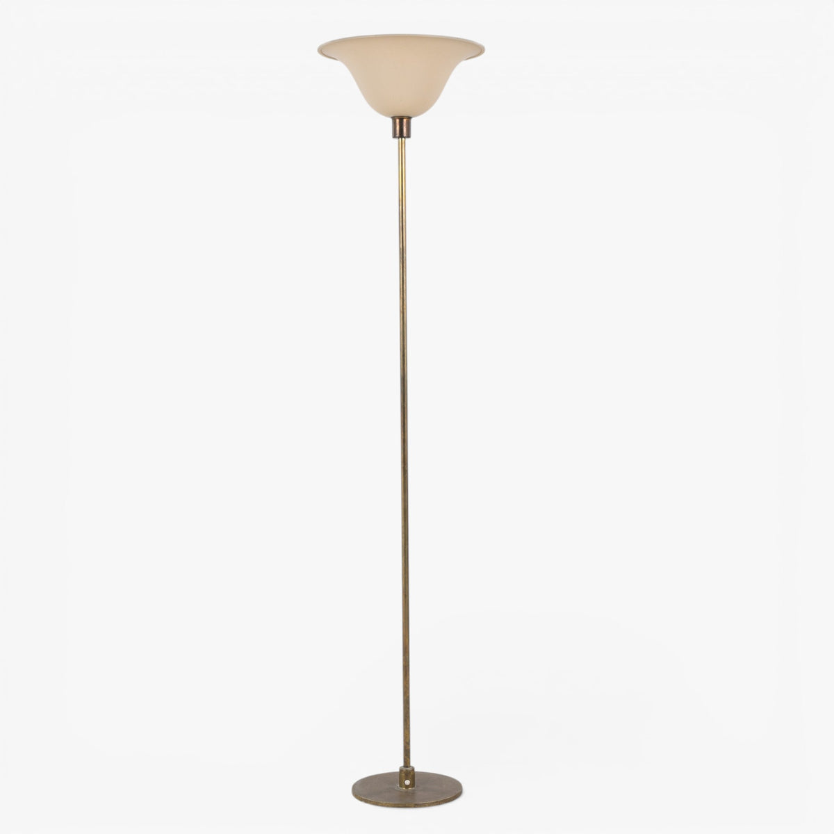 Floor lamp in brass