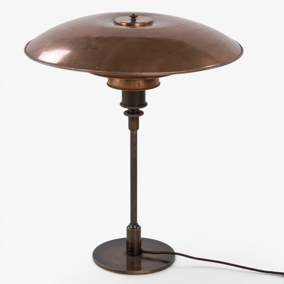 PH 4,5/3 - Table lamp w. copper shades