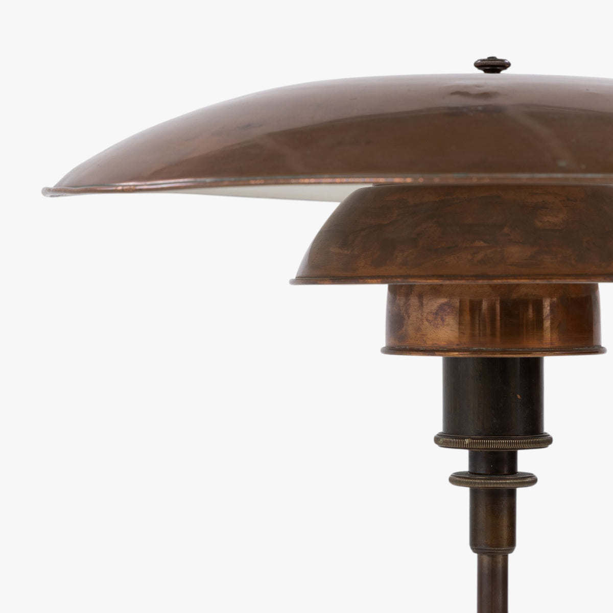 PH 4,5/3 - Table lamp w. copper shades