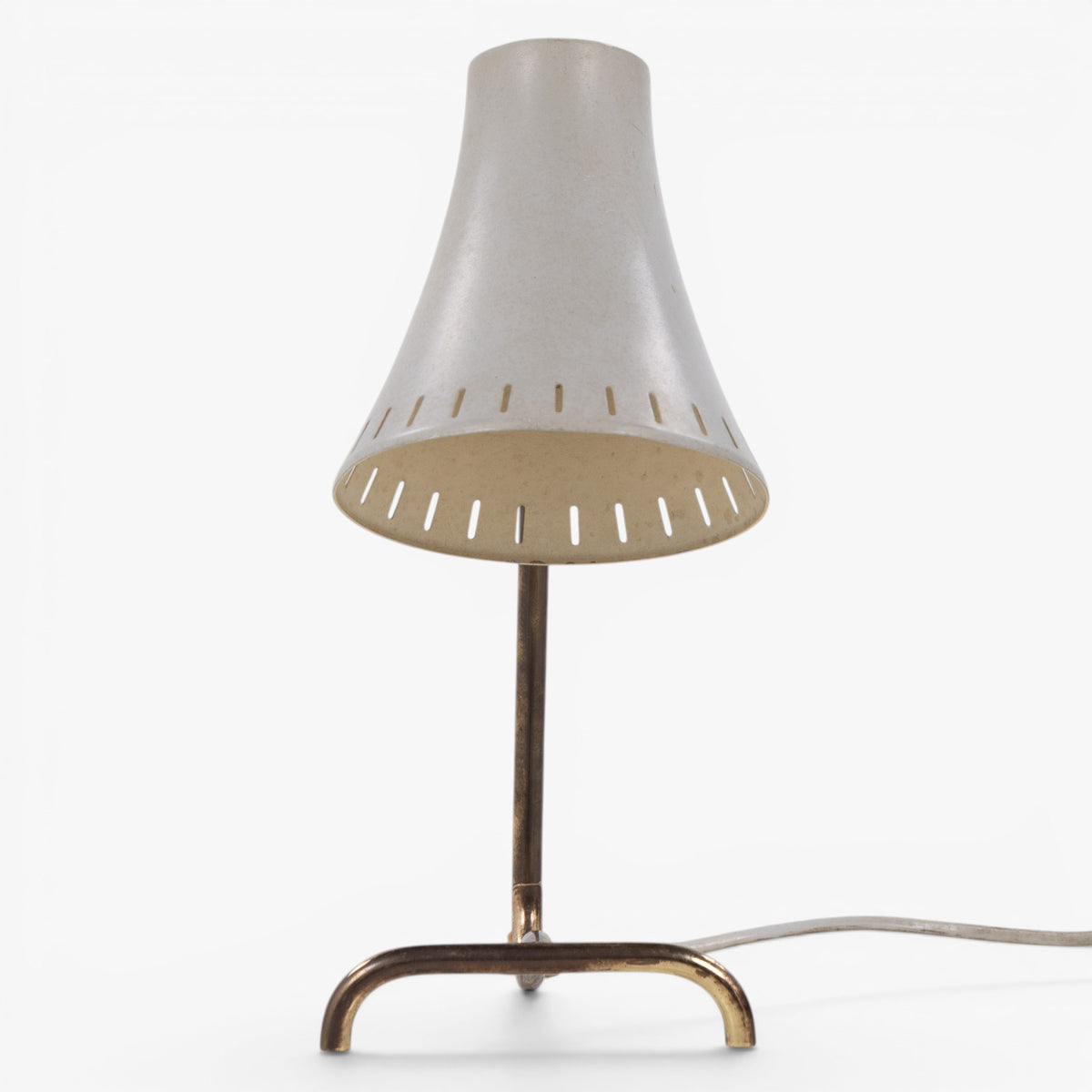 Bordlampe i messing