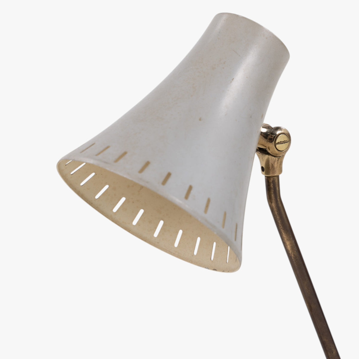 Bordlampe i messing