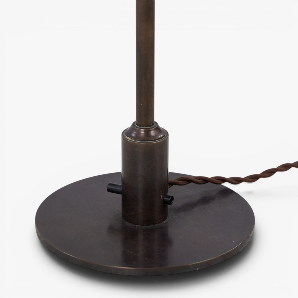PH 3,5/2 - Bordlampe i bruneret messing
