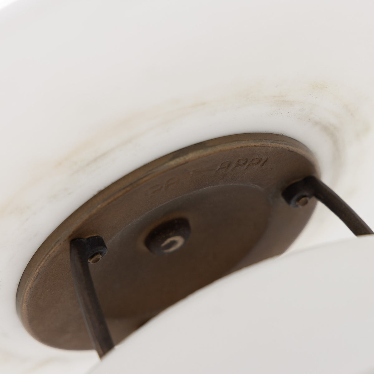 PH 3,5/2 - Bordlampe i bruneret messing