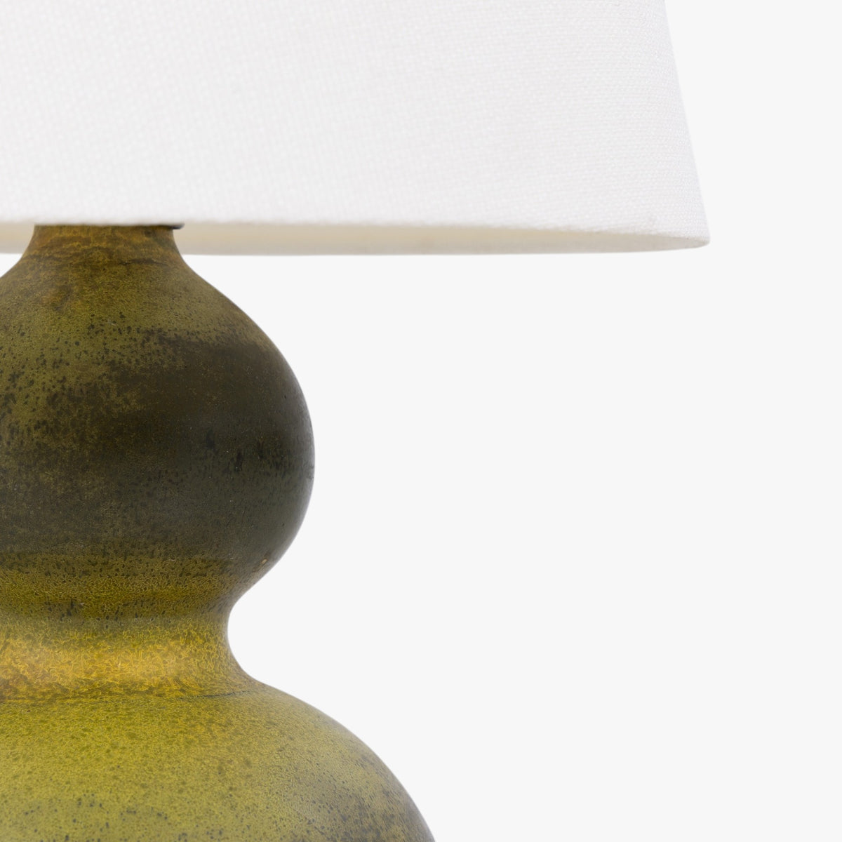 Table lamp in stoneware