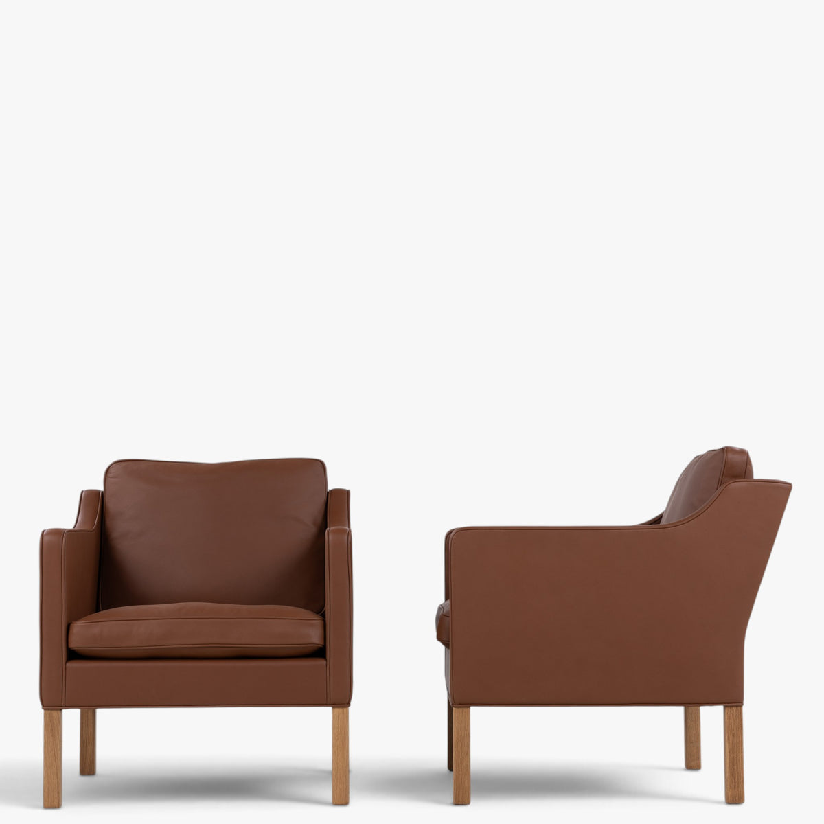 BM 2321 - Easy chair in Nevada leather