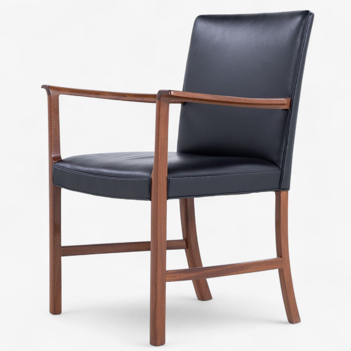 Armchair in mahogany