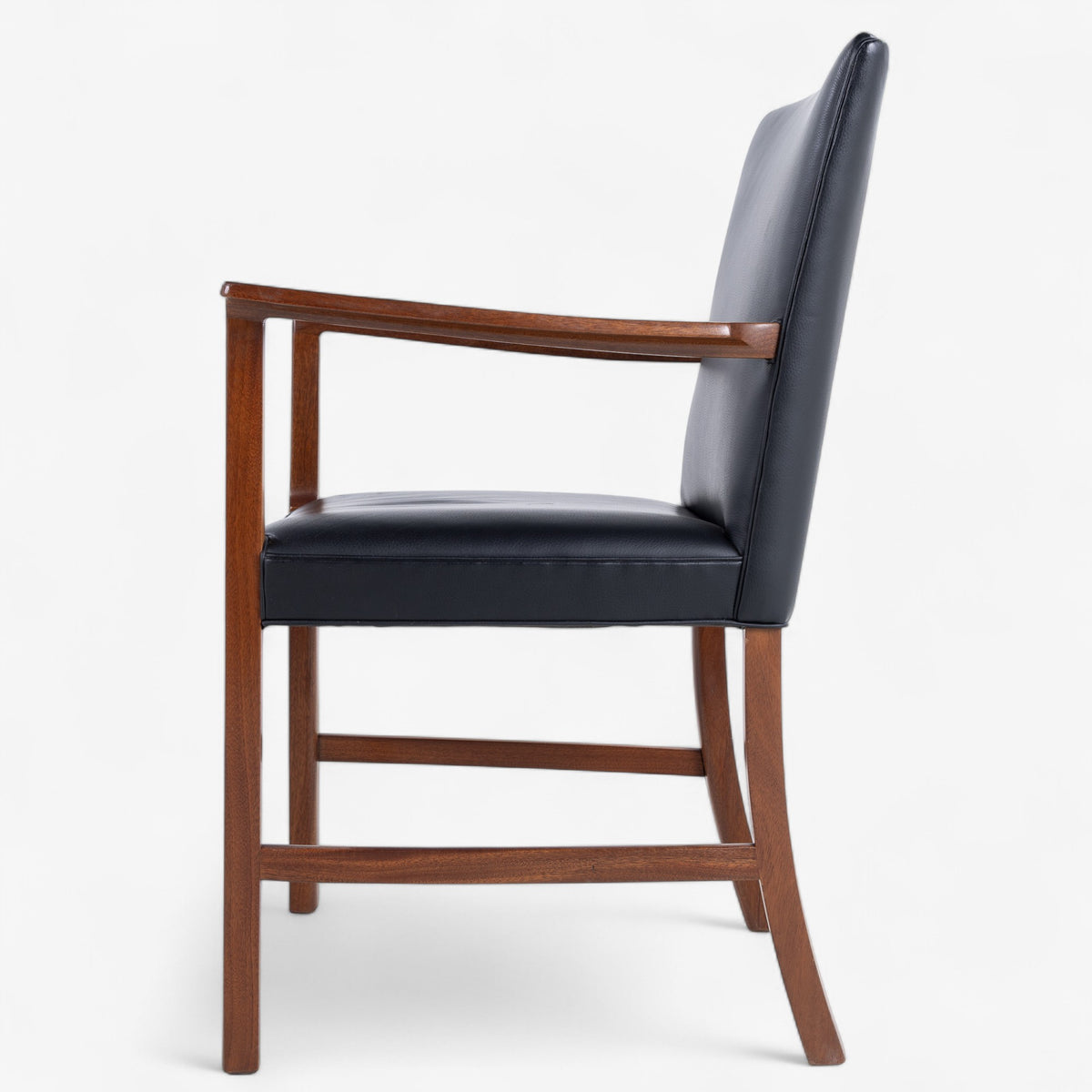 Armchair in mahogany