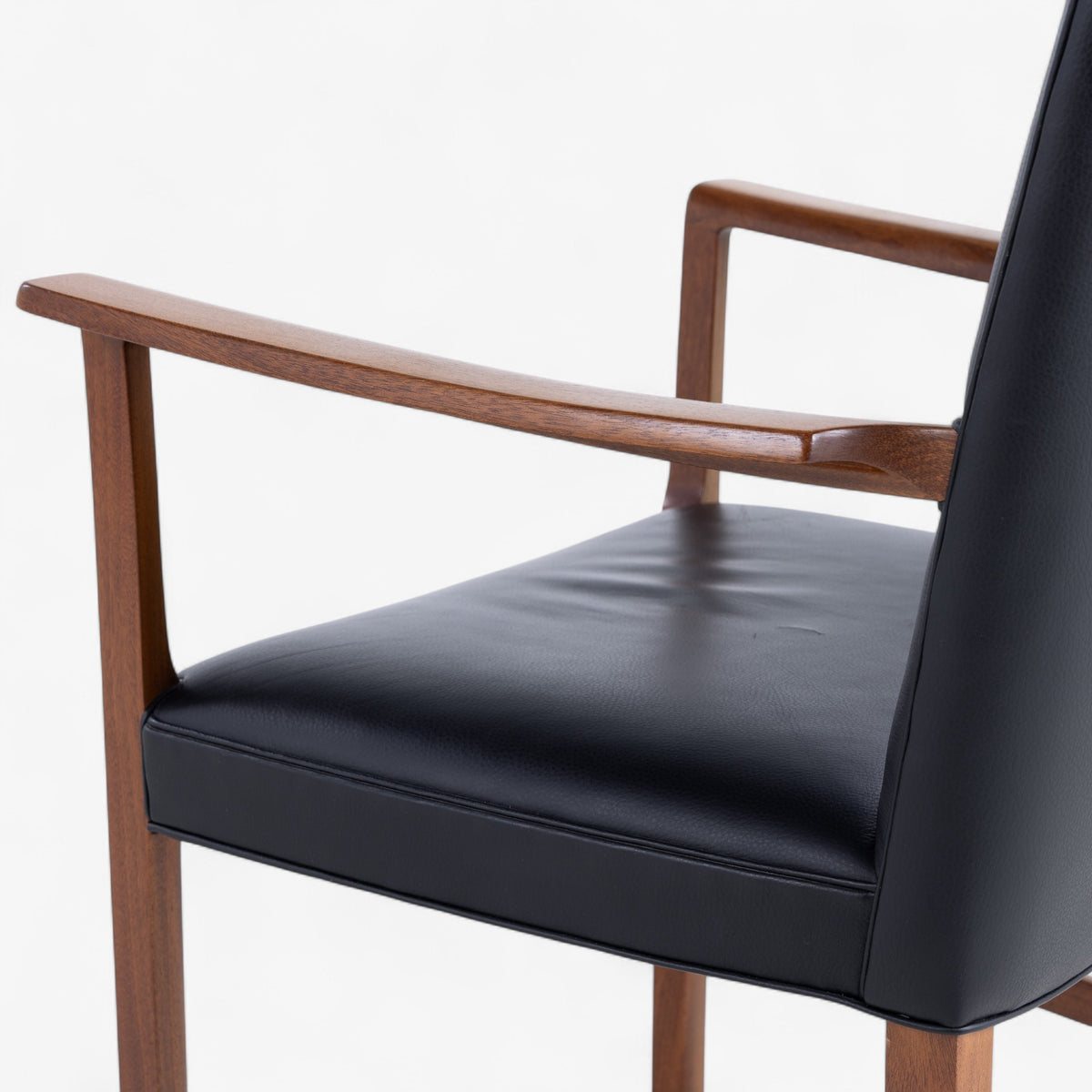 Armchair in mahogany