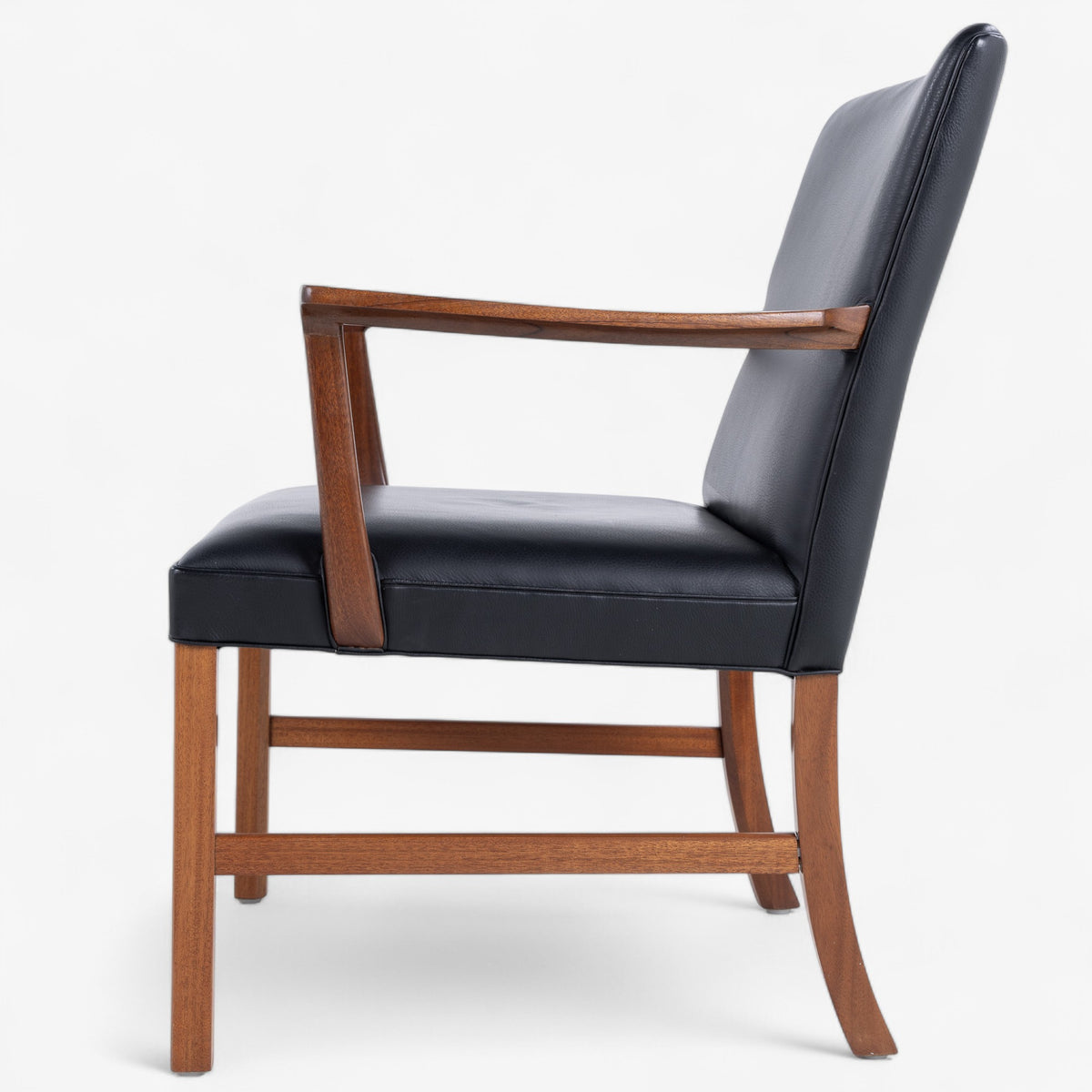 Armchair in mahogany