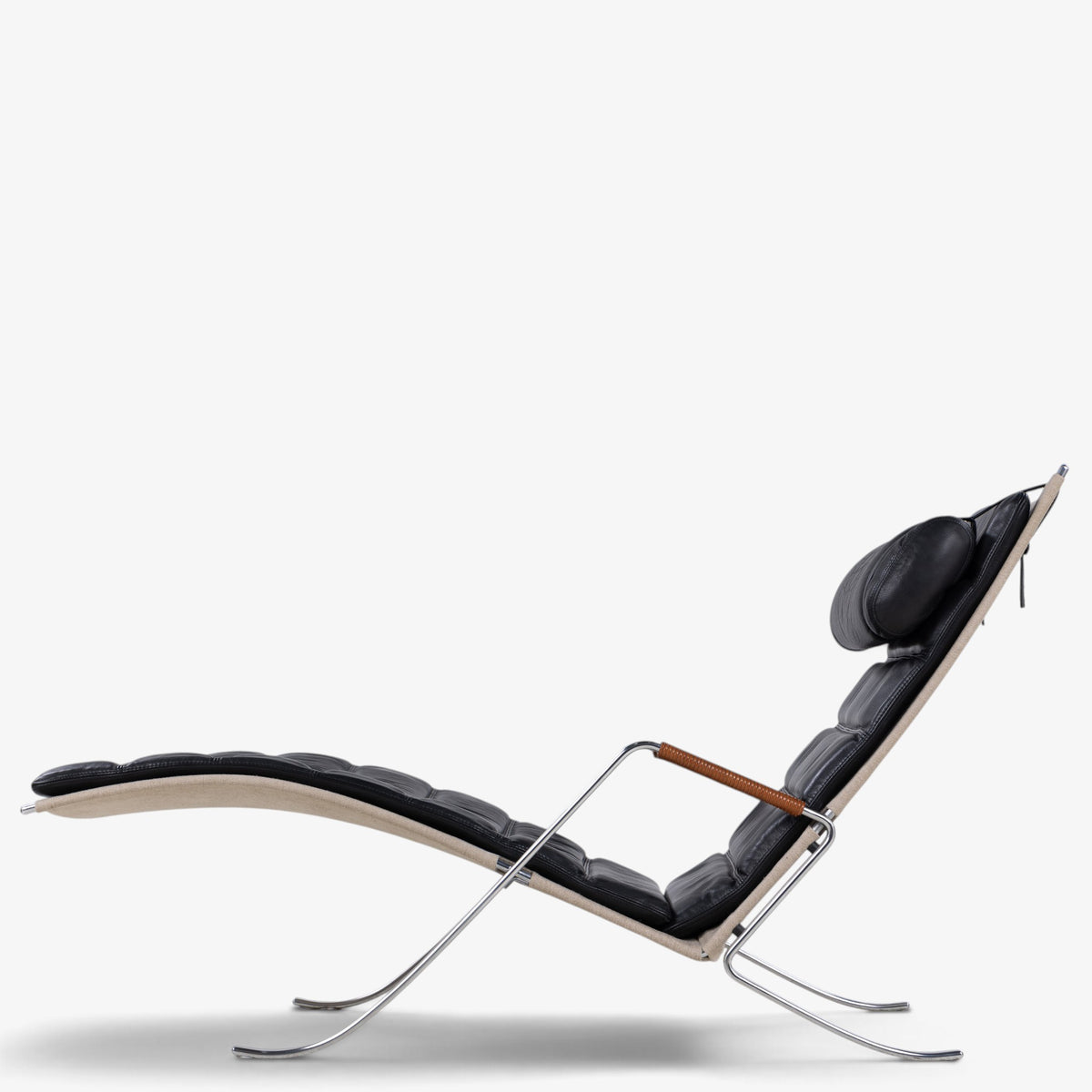 FK 87 - 'Grasshopper' in black leather