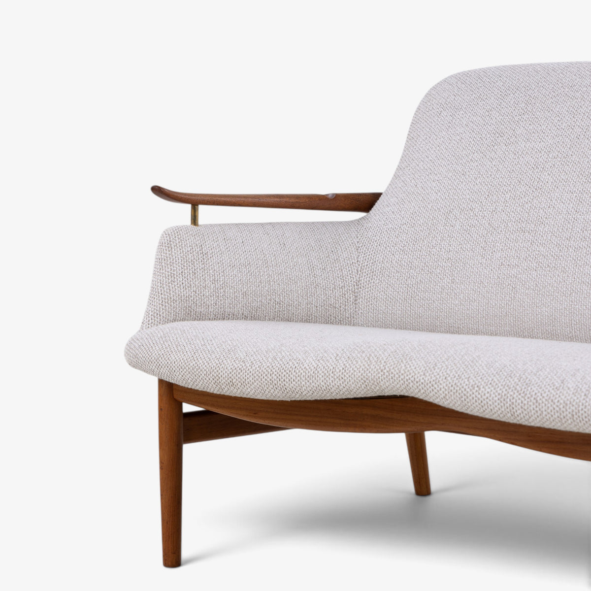 NV 53 - 2-seater sofa in teak