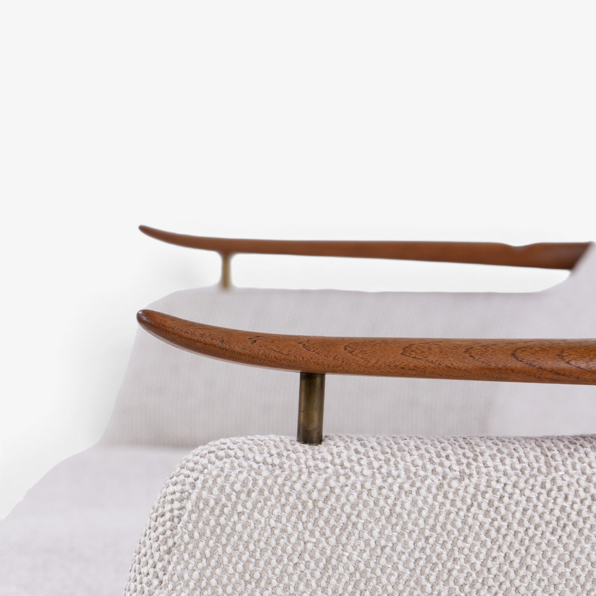NV 53 - 2-seater sofa in teak