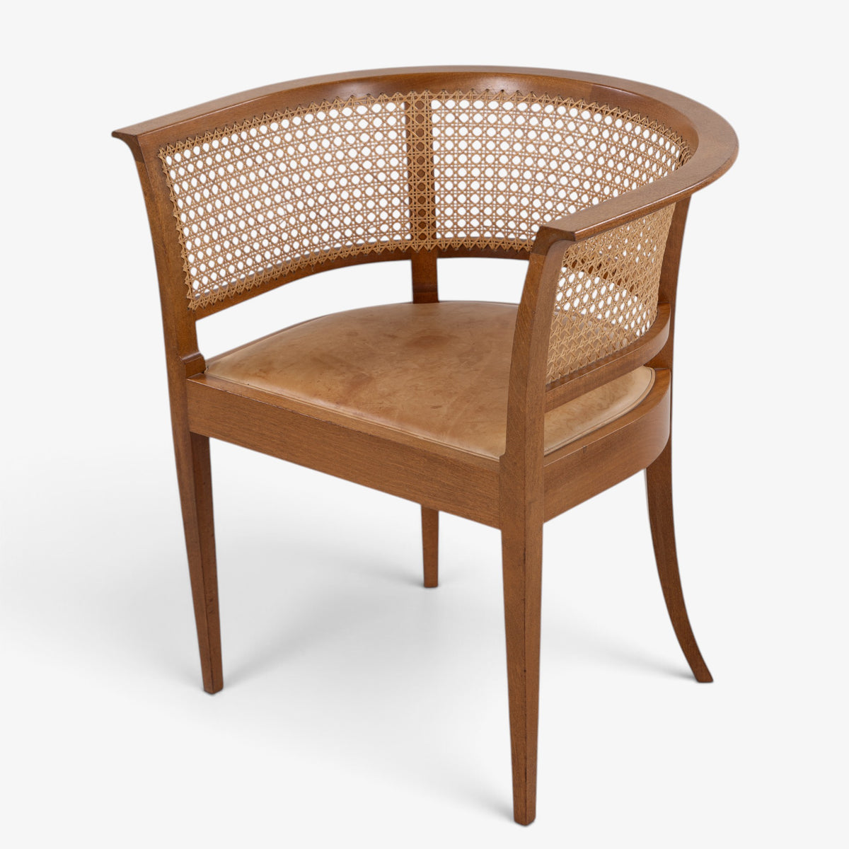 Model 9662 - 'Faaborg chair' in mahogany