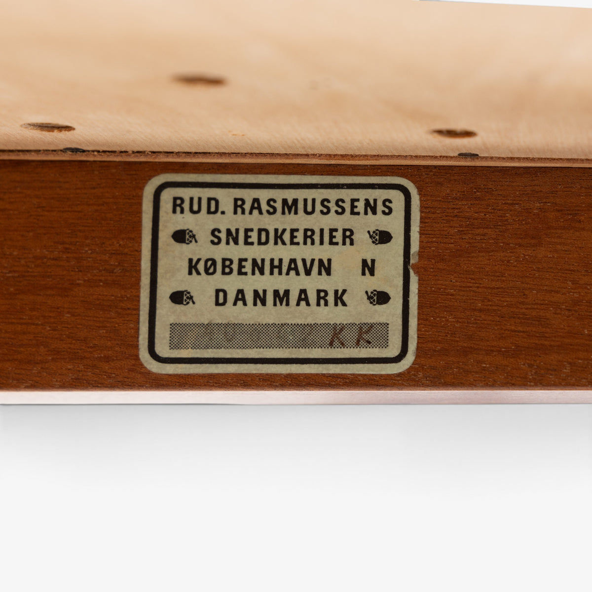 Model 9662 - 'Faaborg chair' in mahogany