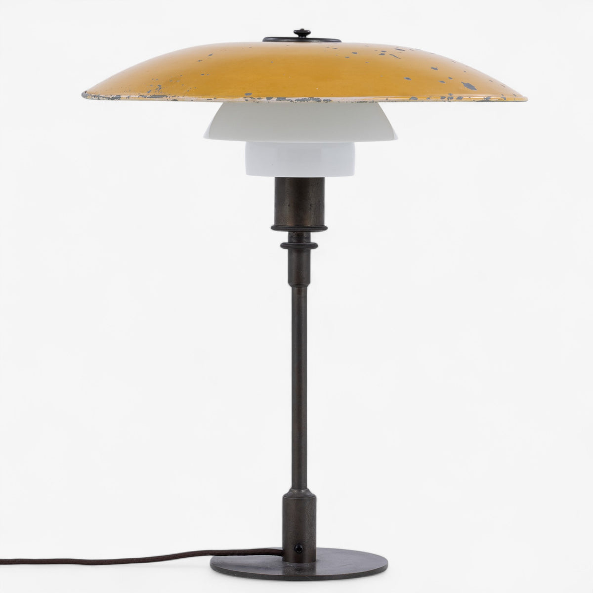 PH 4,5/3 - Table lamp in yellow zinc