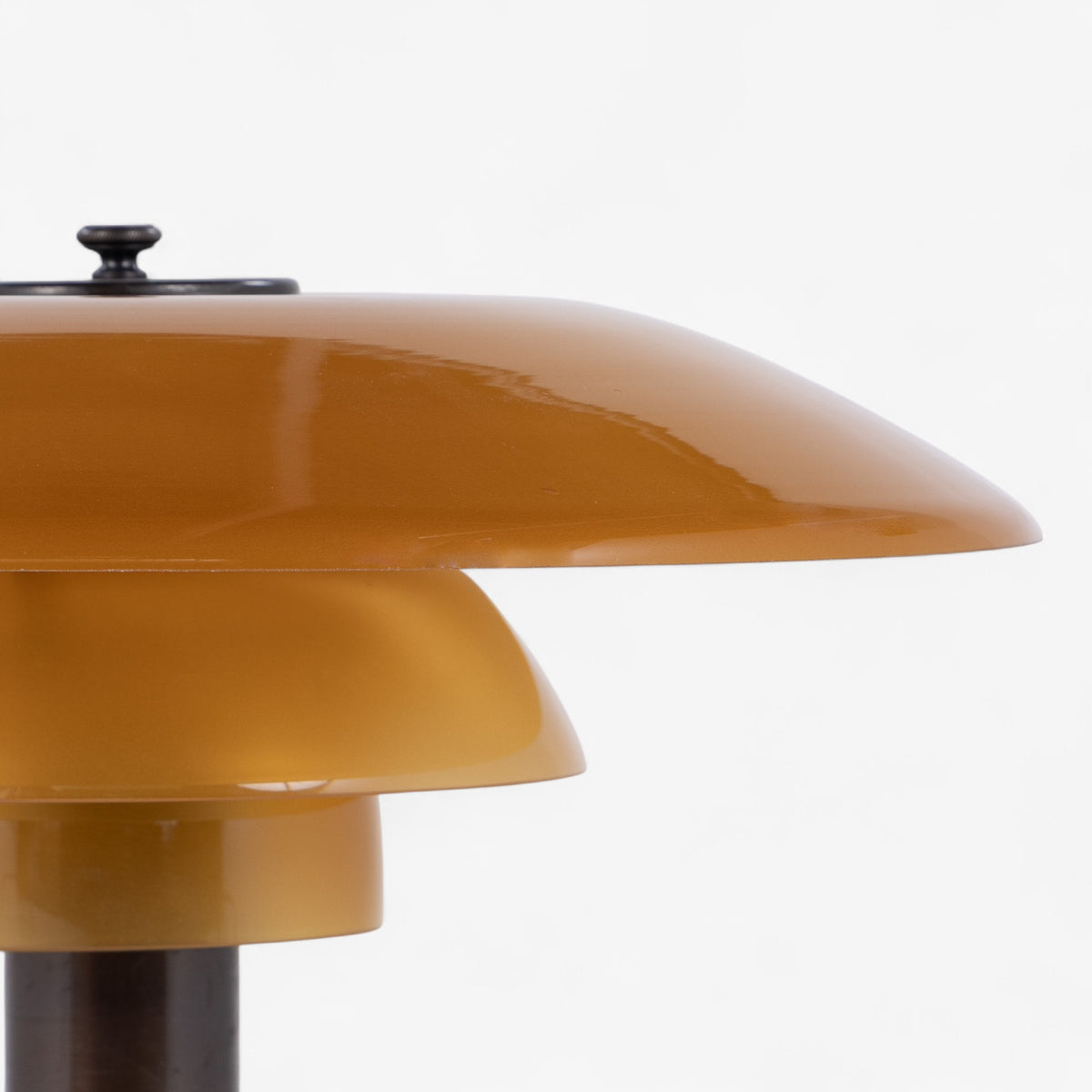 PH 4/3 - Table lamp with amber-coloured shades