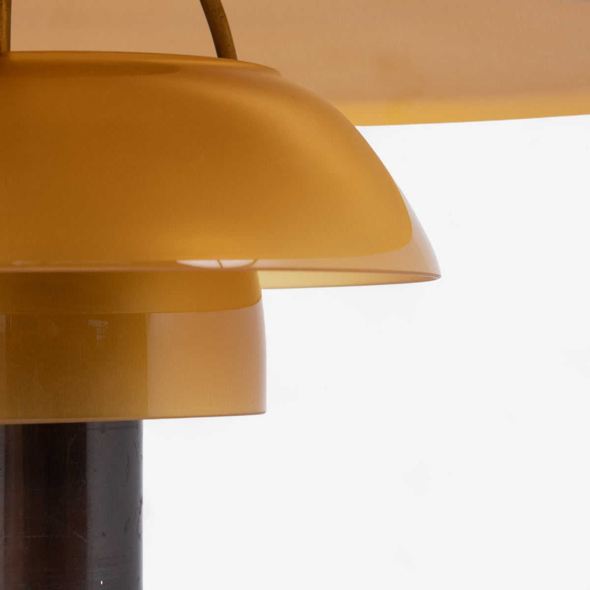 PH 4/3 - Table lamp with amber-coloured shades