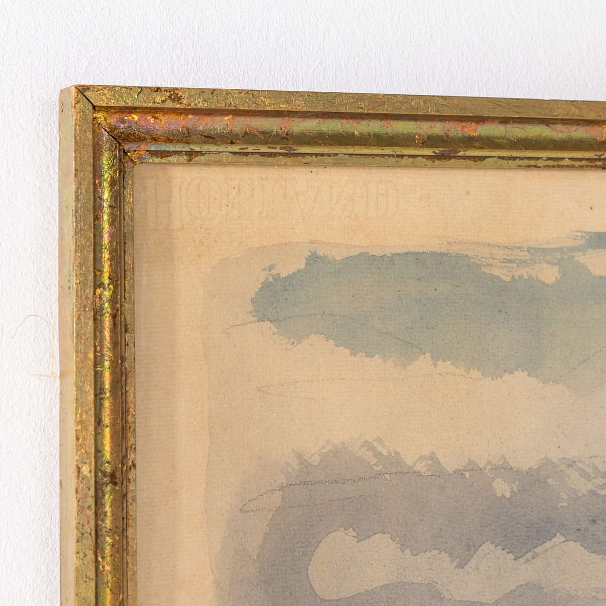 Watercolour of landscape