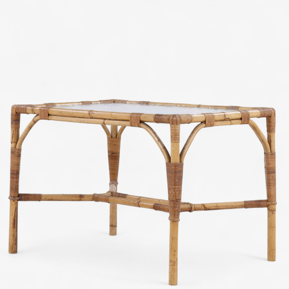 Coffee table in bamboo