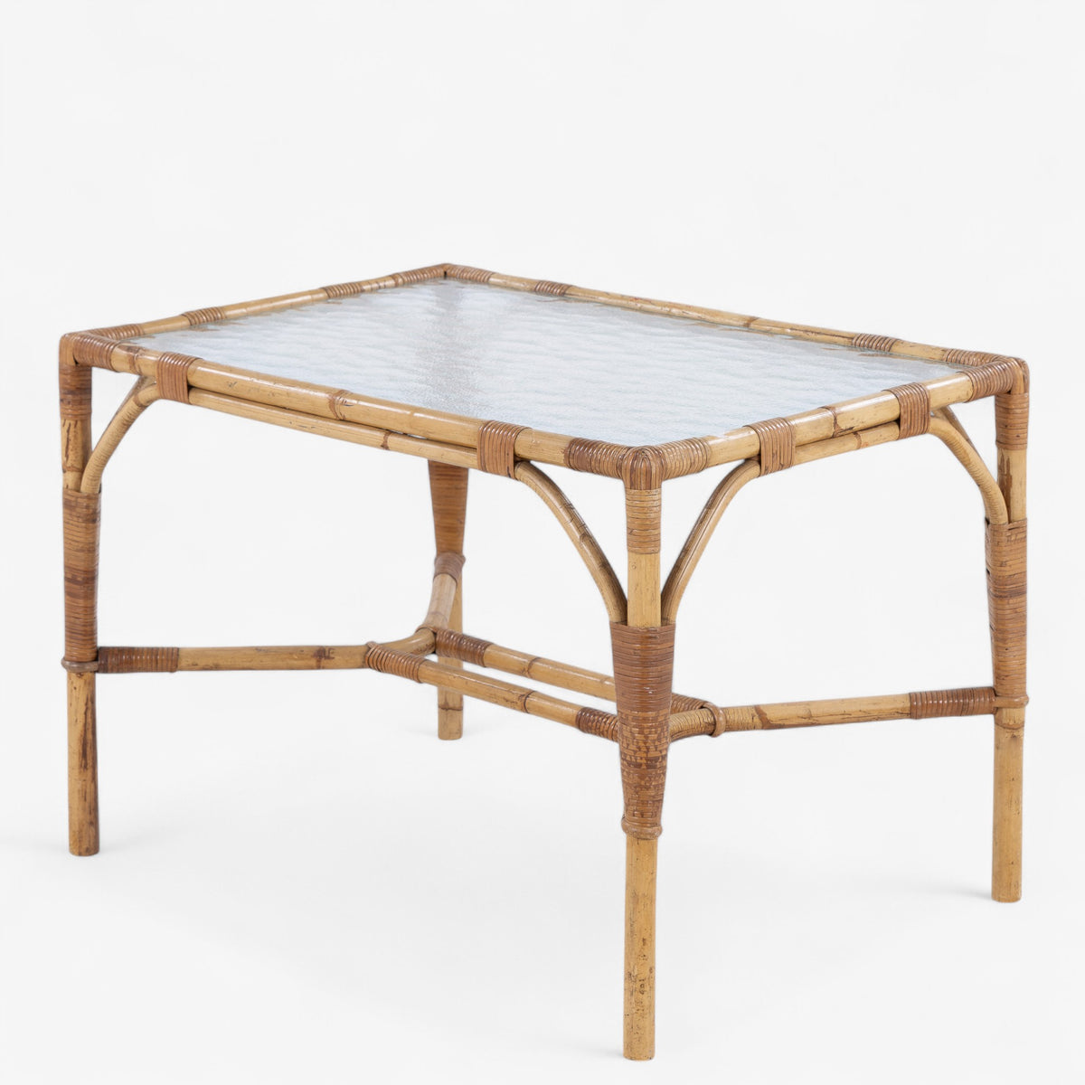 Coffee table in bamboo