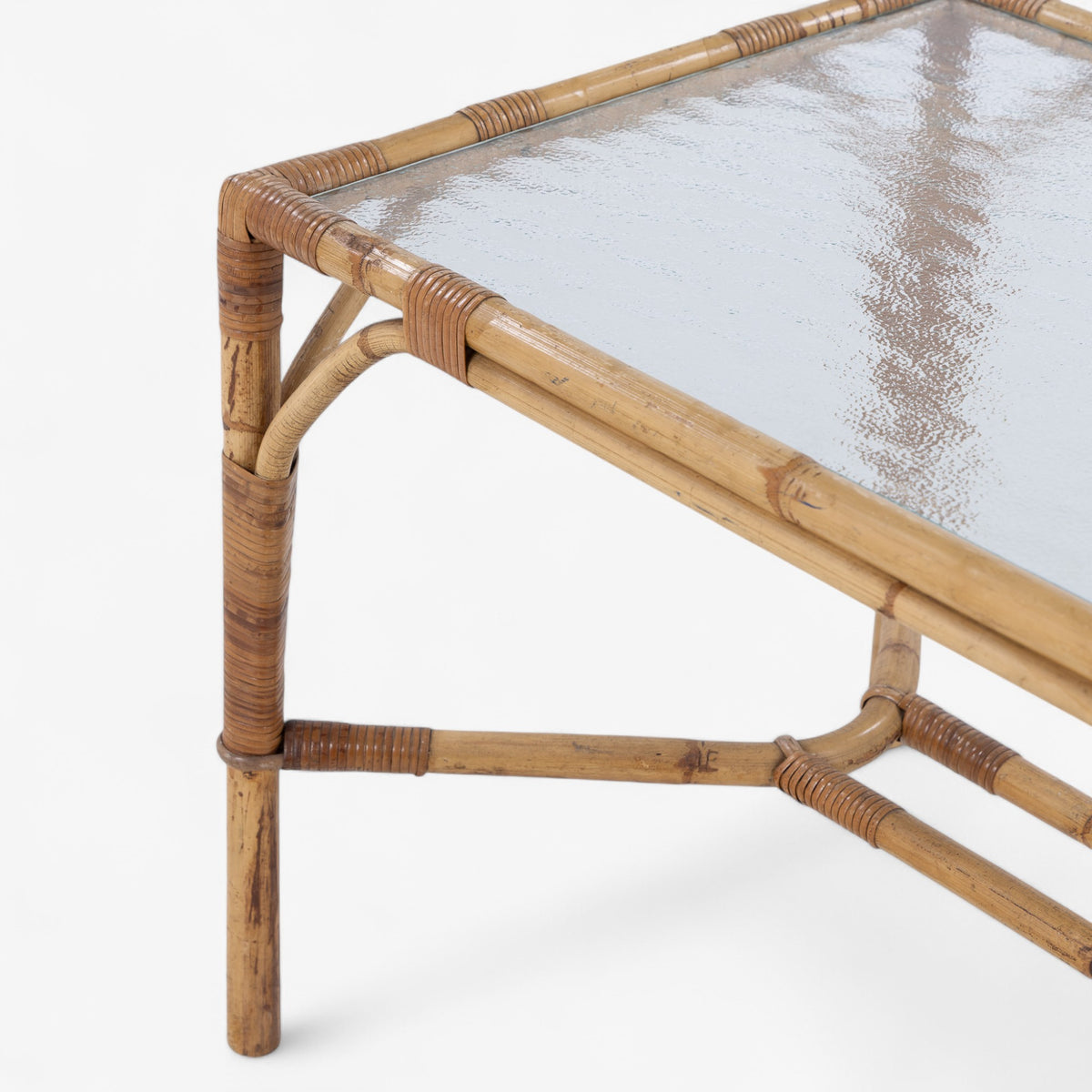 Coffee table in bamboo
