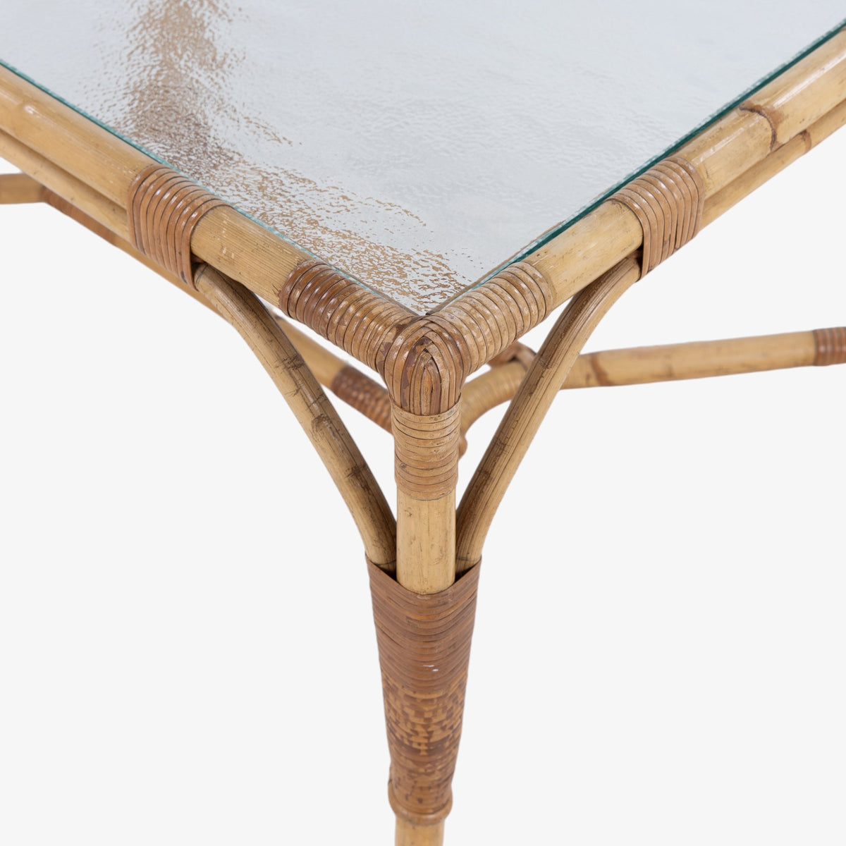 Coffee table in bamboo
