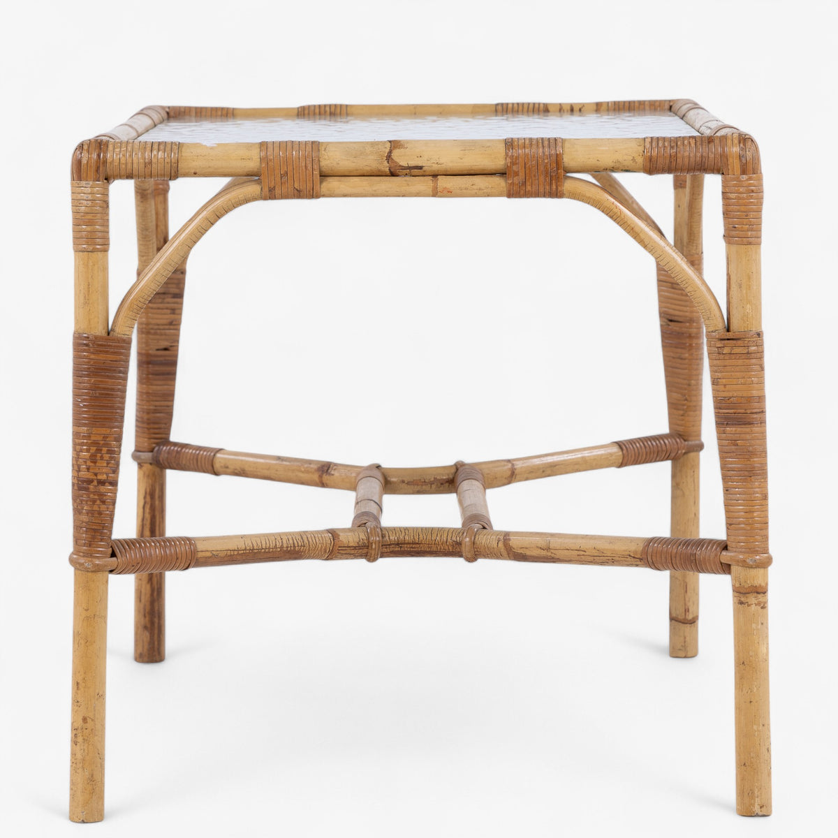 Coffee table in bamboo