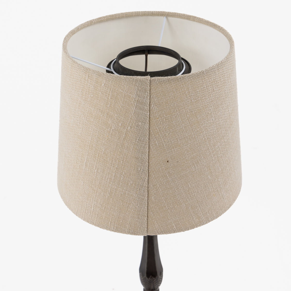 Bordlampe i diskometal