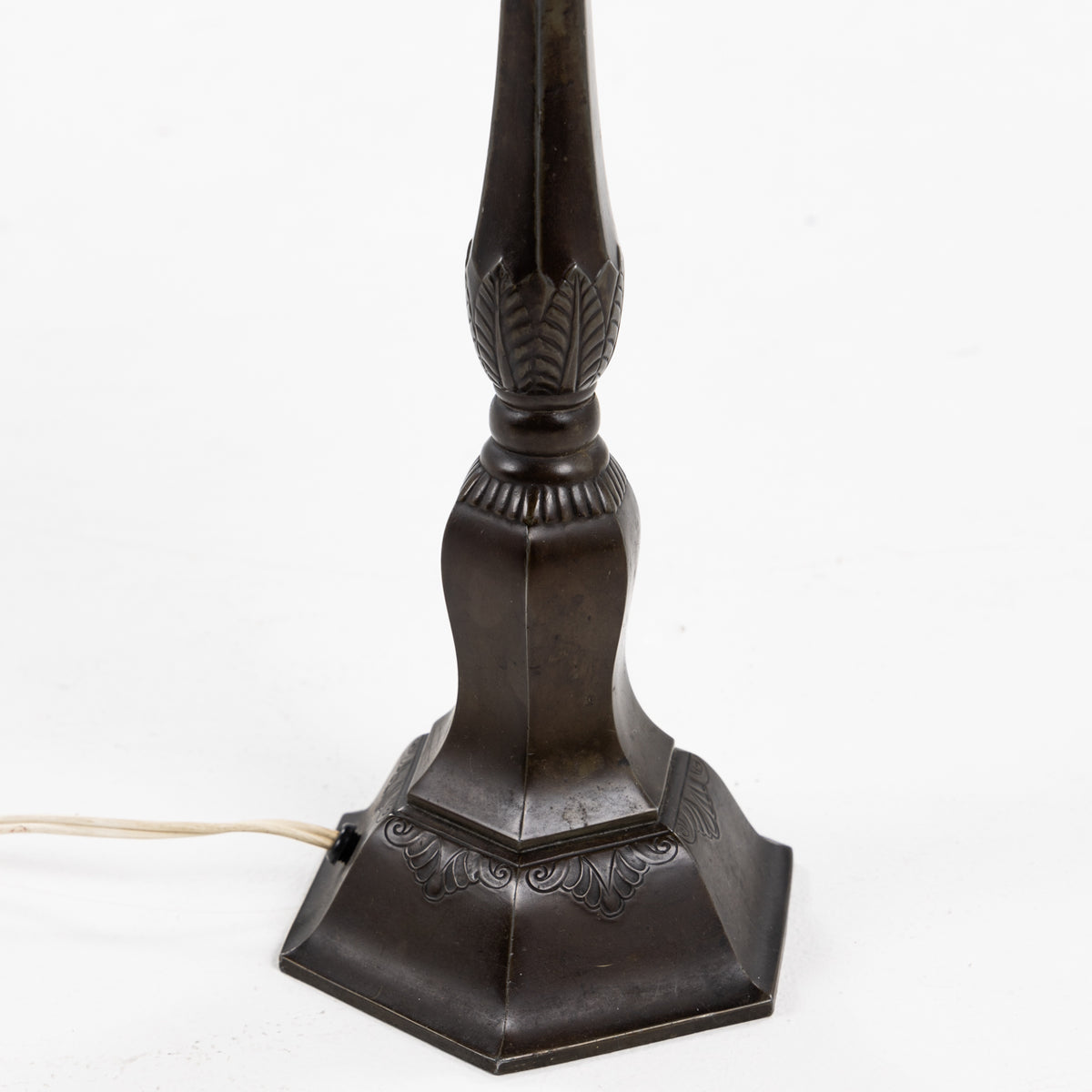 Bordlampe i diskometal