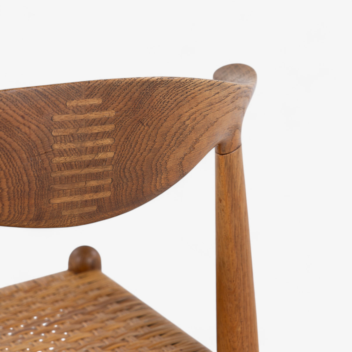 JH 505 - Cown Horn Chair in oak