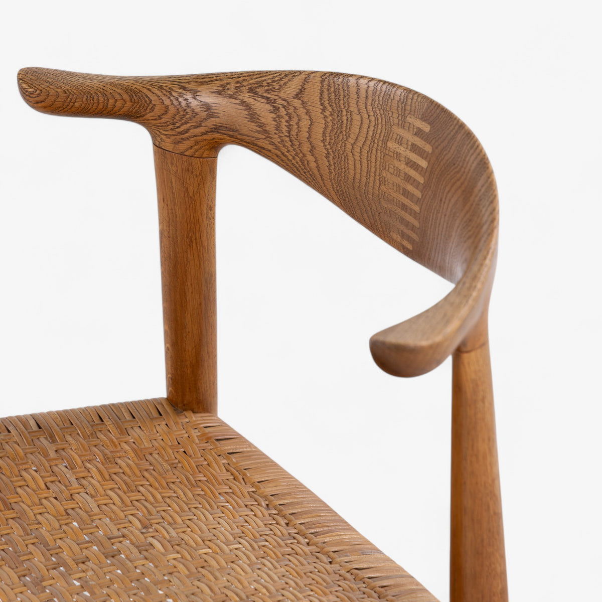 JH 505 - Cown Horn Chair in oak