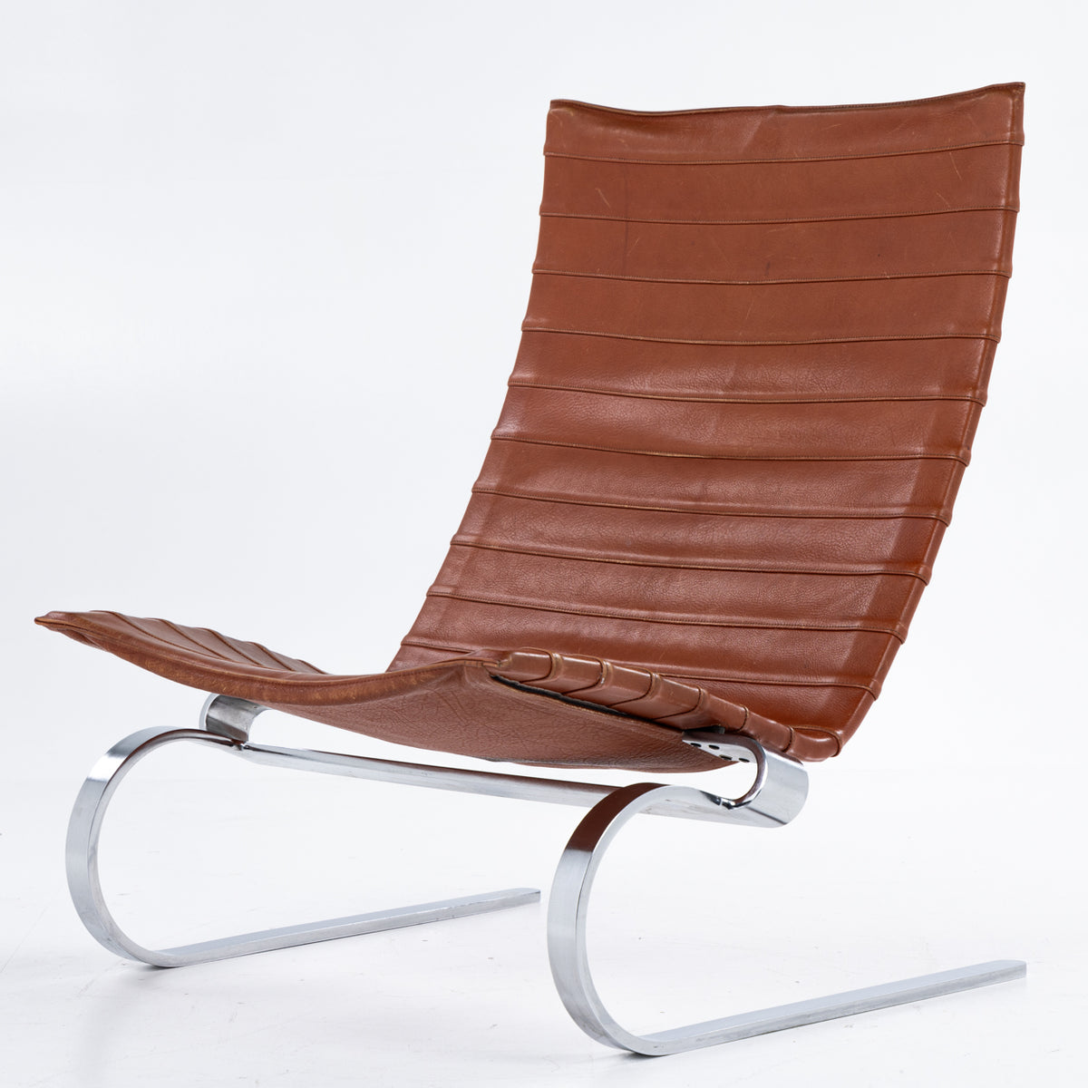 PK 20 - Easy chair in original leather