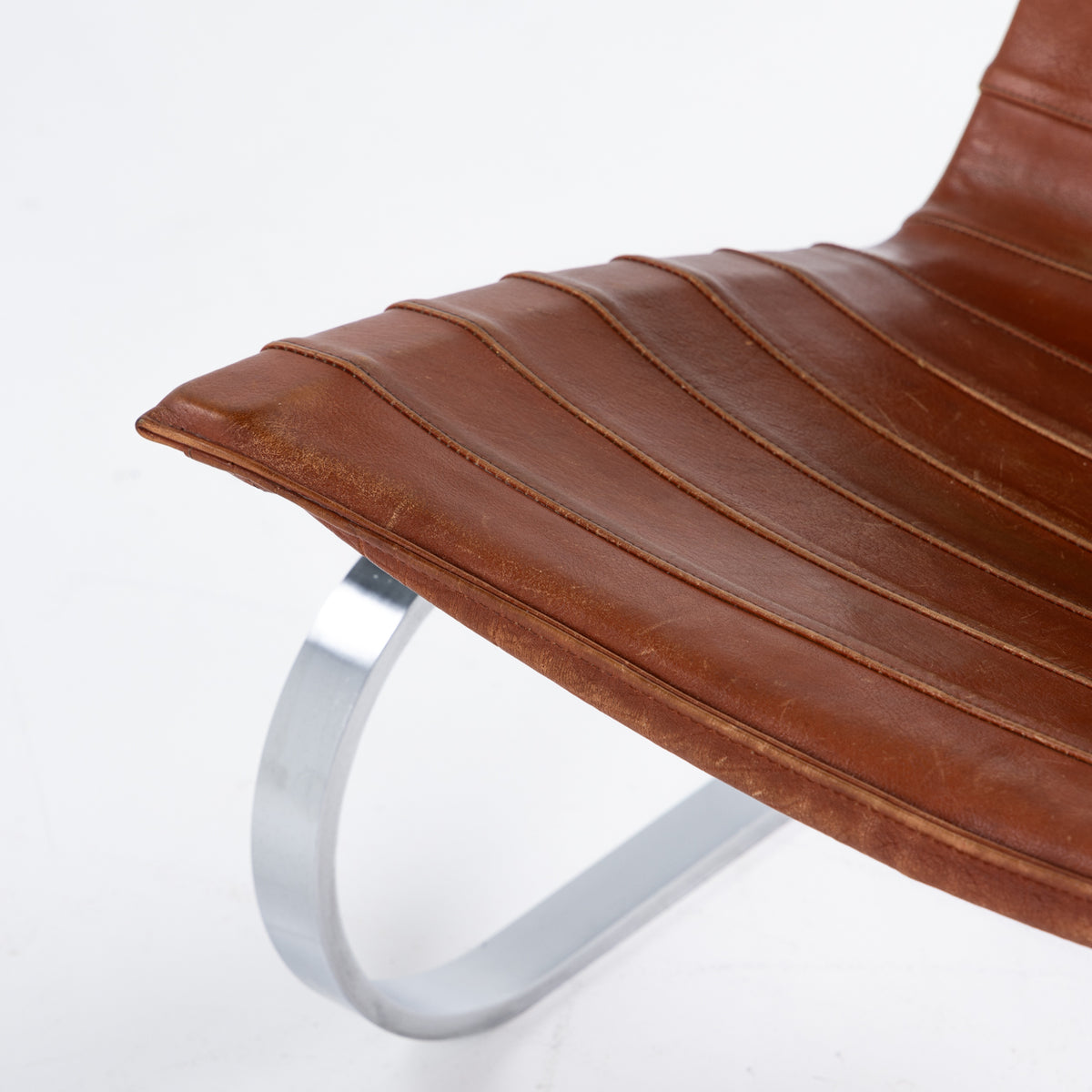 PK 20 - Easy chair in original leather