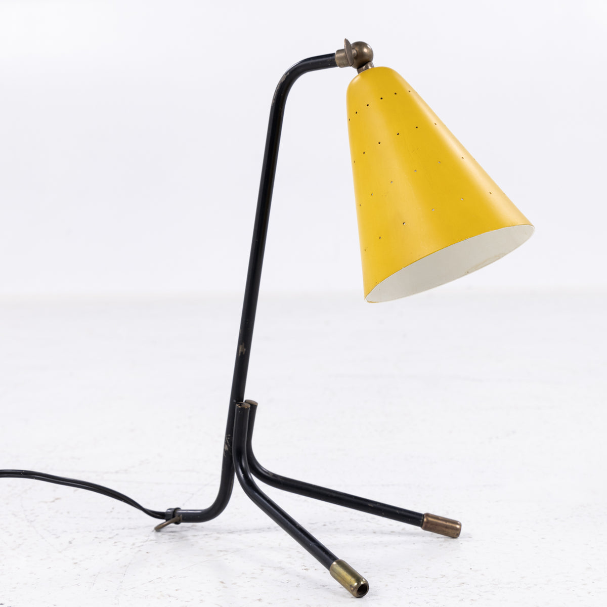 Par bordlamper i metal