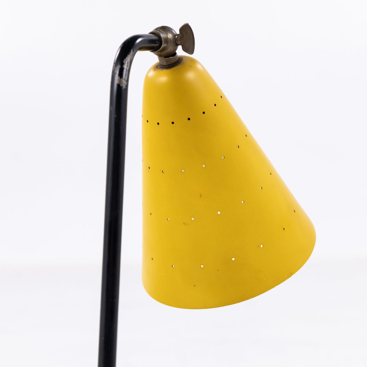 Par bordlamper i metal