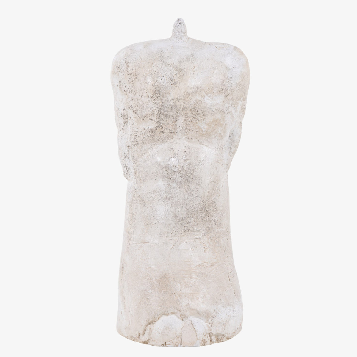 Skulptur i patineret gips