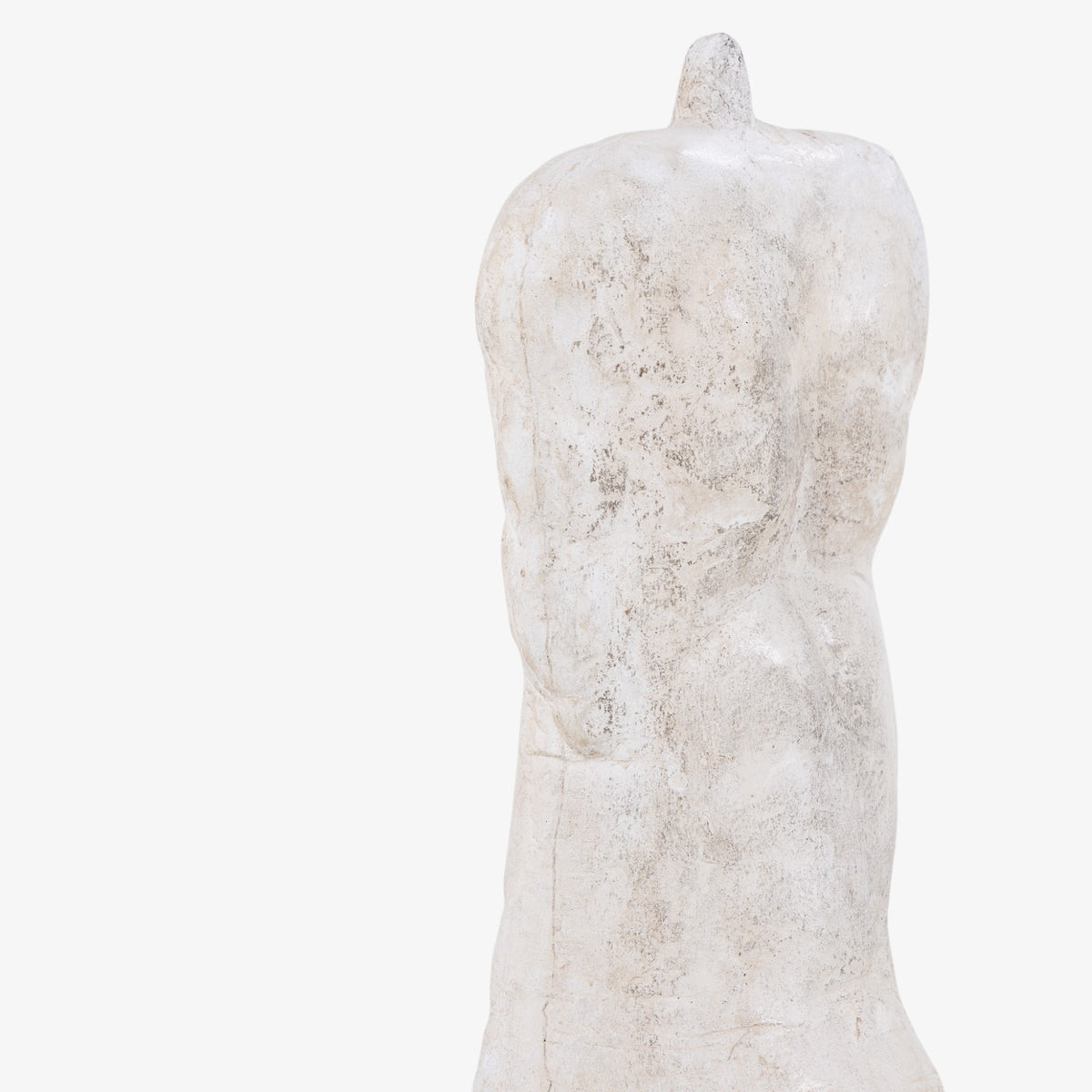 Skulptur i patineret gips