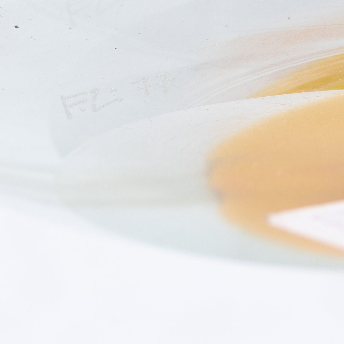 Bowl in glass