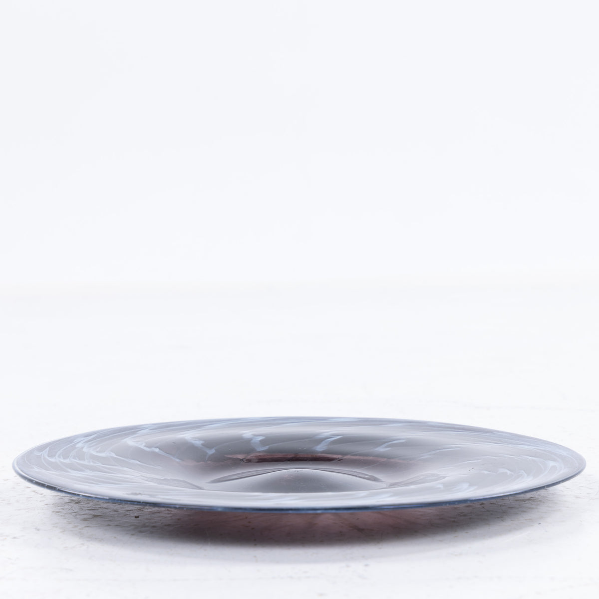 Dish in glass
