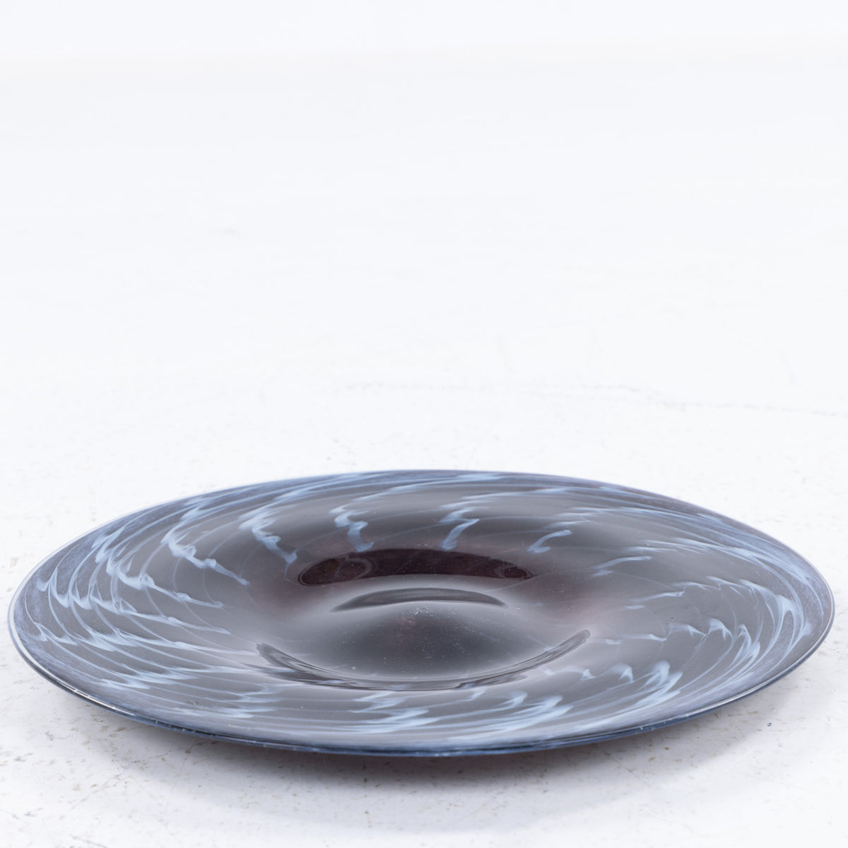 Dish in glass