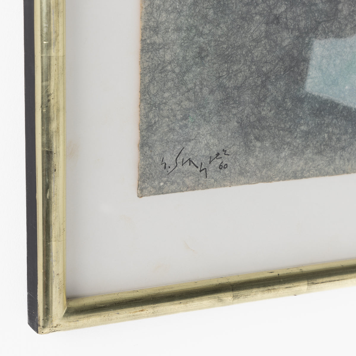 Framed crayon